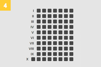 Raspored sedišta u sali 4