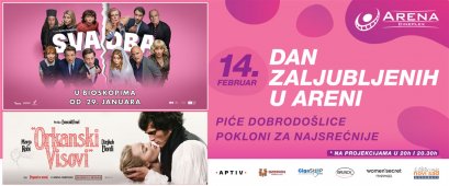 DAN ZALJUBLJENIH UZ SVADBU, ORKANSKE VISOVE I PREGRŠT POKLONA